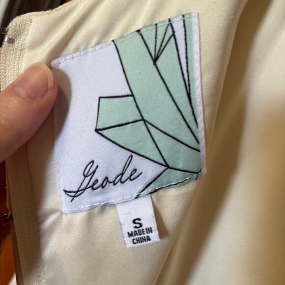 Modcloth Pas de Bourrée a Day Dress in Ivory (Geode) - S - Picture 5 of 5